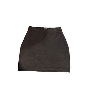 Vintage M.J. Carroll Sweater Skirt gray Small